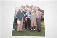 Ken Venturi's Personal Six Photos with Byron Nelson & others - One Signed JSA ALOA