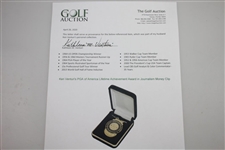 Ken Venturi's PGA of America Lifetime Achievement Award in Journalism Money Clip