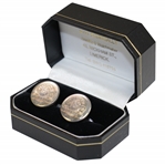 Ken Venturis Personal Set of Lahinch Golf Club Cufflinks in Original Box