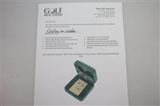 Ken Venturi's Personal 1992 PGA of America Tommy Armour Teaching Summit Money Clip