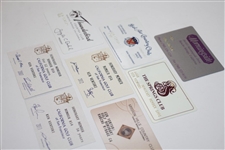 Ken Venturi's Personal Membership Cards to California GC, Mission Hills, Bel-Air, Springs, Thunderbird, & Morningside