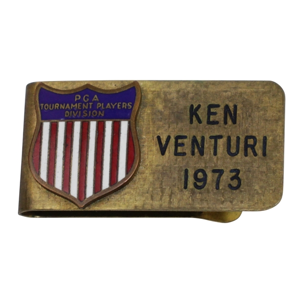 Ken Venturis 1973 PGA Tournament Players Division Money Clip