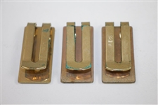 Ken Venturi's 1980, 1981, & 1982 PGA Tour Players Money Clips