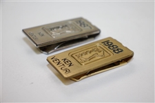 Ken Venturi's 1987 & 1988 PGA Tour Players Money Clips