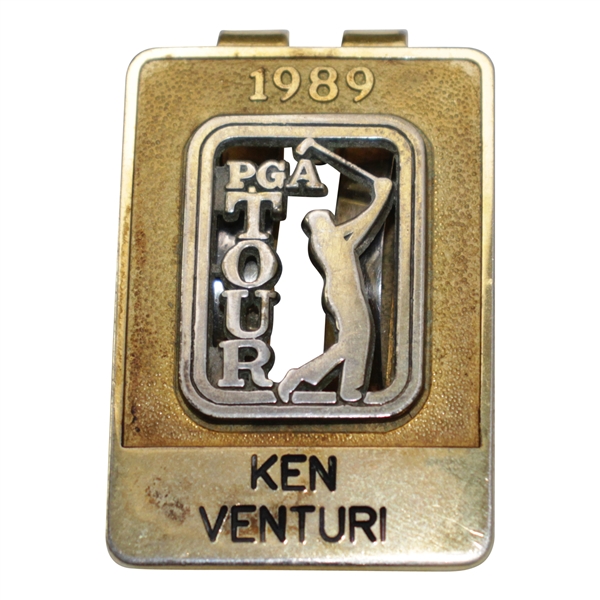 Ken Venturis 1989 PGA Tour Players Money Clip
