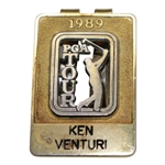 Ken Venturis 1989 PGA Tour Players Money Clip