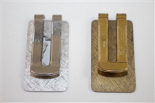 Ken Venturi's 1990 & 1991 PGA Tour Players Money Clips