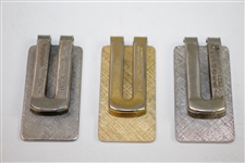 Ken Venturi's 1993, 1994, & 1995 PGA Tour Players Money Clips