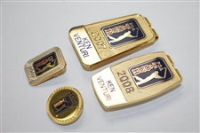 Ken Venturi's 2007 & 2008 PGA Tour Players Money Clips & Pins