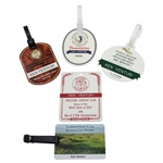 Ken Venturis Firestone, Lahinch, SCGA, Pebble Beach Resorts, & North Cal. Section Bag Tags