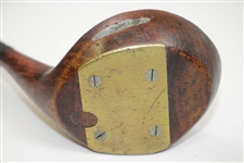 Carnoustic Brassie Wood with Screws & Pegs in Face