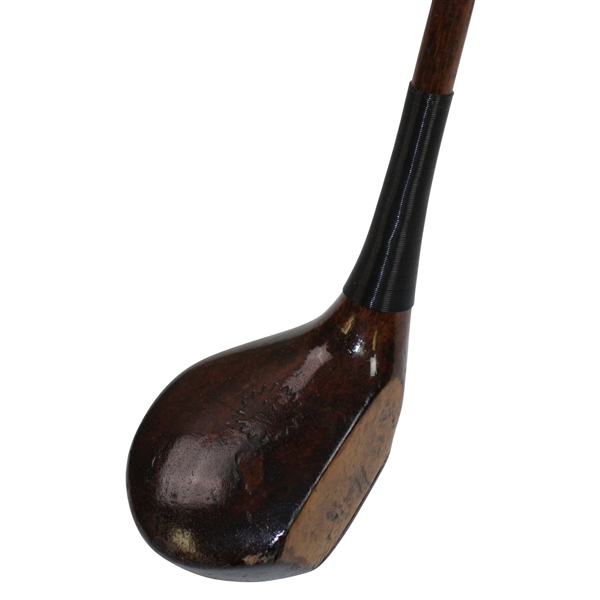 No Name Wood Socket Head Driver with Lined Face - Crawford Co. McGregor Shaft Stamp