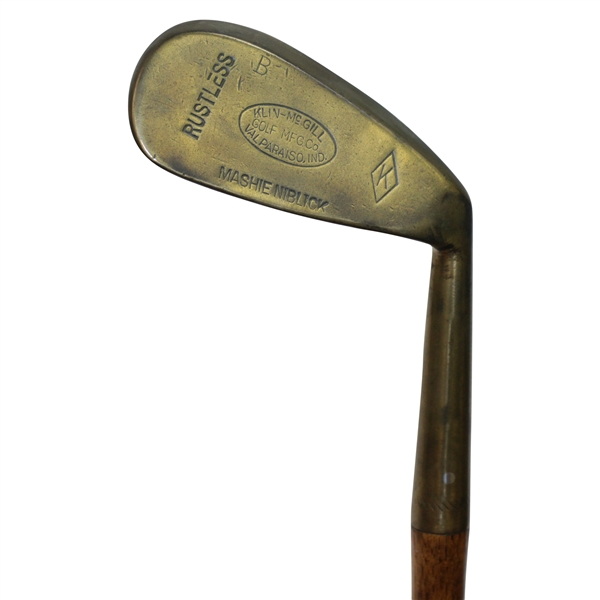 Klin-McGill Line Grooved Bronze Rustless Mashie Niblick #6 - Valparaiso, IND.