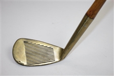 Klin-McGill Line Grooved Bronze Rustless Mashie Niblick #6 - Valparaiso, IND.