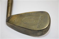Klin-McGill Line Grooved Bronze Rustless Mashie Niblick #6 - Valparaiso, IND.