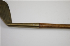 Klin-McGill Line Grooved Bronze Rustless Mashie Niblick #6 - Valparaiso, IND.