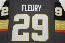 Marc-Andre Fleury Signed NHL Las Vegas Knights Jersey JSA ALOA