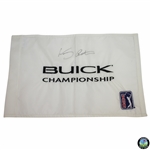 Woody Austin Signed Buick Championship Embroidered Flag JSA ALOA