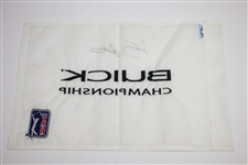 Woody Austin Signed Buick Championship Embroidered Flag JSA ALOA