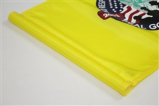 Bernhard Langer Signed Course Flown 'No Responders Left Behind' Flag JSA ALOA 