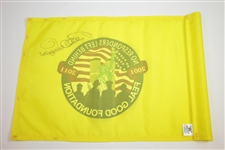 Bernhard Langer Signed Course Flown 'No Responders Left Behind' Flag JSA ALOA 