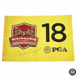 Bernhard Langer Signed 2017 KitchenAid Senior PGA Championship Screen Flag JSA ALOA