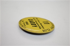 1950 Texas Amateur Golf Championship at Oak Hills CC Caddy Badge #11