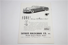 1950 Los Angeles Open at Riviera CC Program - Sam Snead Beat Ben Hogan in Playoff