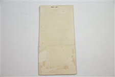 1941 US Public Links at Indian Canyon GC Program, Pairing Sheet, & Contestant Courtesy Tickets Booklet