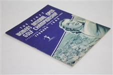 1946 Women's National Open Championship at Spokane Program with Ticket - The First