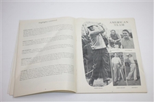 1947 Ryder Cup Matches at Portland Golf Club Official Program - Great Condition