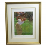 Sam Snead Signed WGHoF Snead Triumphs at Riviera #527/600 Bernie Fuchs Print JSA ALOA