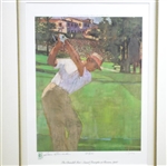 Sam Snead Signed WGHoF 'Snead Triumphs at Riviera' #527/600 Bernie Fuchs Print JSA ALOA