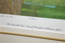 Sam Snead Signed WGHoF 'Snead Triumphs at Riviera' #527/600 Bernie Fuchs Print JSA ALOA