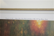 Gary Player Signed WGHoF 'Going for it all - PGA 1972' 20/600 Print by Bernie Fuchs JSA ALOA