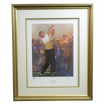 Arnold Palmer Signed WGHoF Arnold Palmer #854/900 Print by Bernie Fuchs JSA ALOA