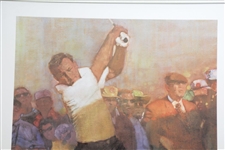 Arnold Palmer Signed WGHoF 'Arnold Palmer' #854/900 Print by Bernie Fuchs JSA ALOA