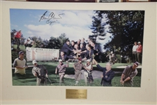 1999 Ryder Cup United States Team Shirt Signed by Captain Ben Crenshaw JSA ALOA