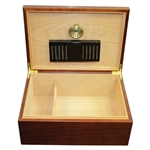 1999 Ryder Cup at Brookline Stuart Kern Wood with Leather Ltd Humidor - Excellent Condition