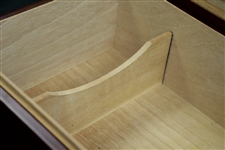 1999 Ryder Cup at Brookline Stuart Kern Wood with Leather Ltd Humidor - Excellent Condition