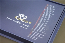1999 Ryder Cup at Brookline Deluxe Special Ltd Ed Book for the PGA by Fede Perex with Slipcase & Box