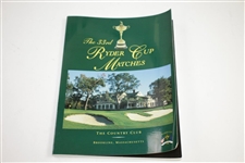 1999 Ryder Cup at Brookline Program, Ticket Set (x3), Spec Guide (x4), Comm Guide, SI, Golf World, & more