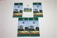 1999 Ryder Cup at Brookline Program, Ticket Set (x3), Spec Guide (x4), Comm Guide, SI, Golf World, & more
