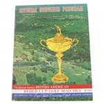 1963 Ryder Cup at East Lake Country Club Official Program - USA 23-9