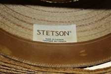Sam Snead Personal Custom Stetson Straw Hat - Size 7 1/8