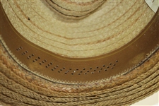 Sam Snead Personal Custom Stetson Straw Hat - Size 7 1/8