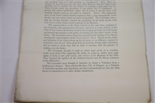 1893 Royal & Ancient Golf Club of St. Andrews Report of Special Committee to Propose Purchase of Links