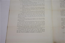 1893 Royal & Ancient Golf Club of St. Andrews Report of Special Committee to Propose Purchase of Links