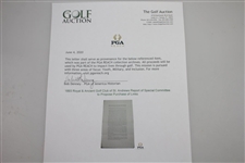1893 Royal & Ancient Golf Club of St. Andrews Report of Special Committee to Propose Purchase of Links