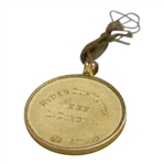 1933 Ryder Cup Match PGA 9k Gold Medal Awarded To Leo Diegel - Awarded By Prince of Wales